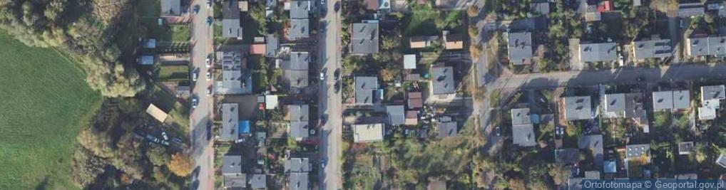 Zdjęcie satelitarne Orzechowa ul.