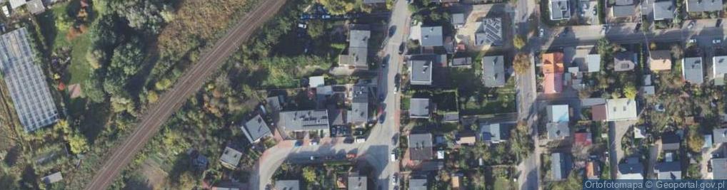 Zdjęcie satelitarne Orzechowa ul.