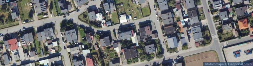 Zdjęcie satelitarne Orzechowa ul.
