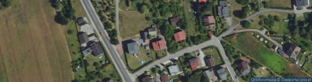 Zdjęcie satelitarne Orzechowa ul.