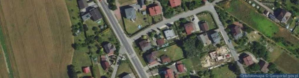 Zdjęcie satelitarne Orzechowa ul.