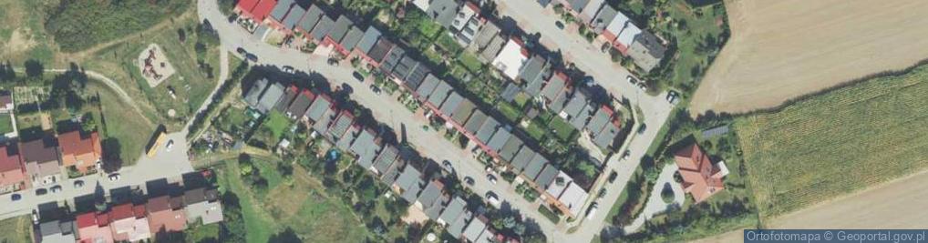 Zdjęcie satelitarne Orzechowa ul.