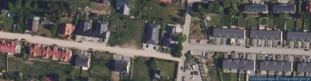 Zdjęcie satelitarne Orzechowa ul.