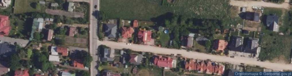 Zdjęcie satelitarne Orzechowa ul.