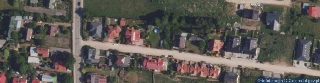 Zdjęcie satelitarne Orzechowa ul.
