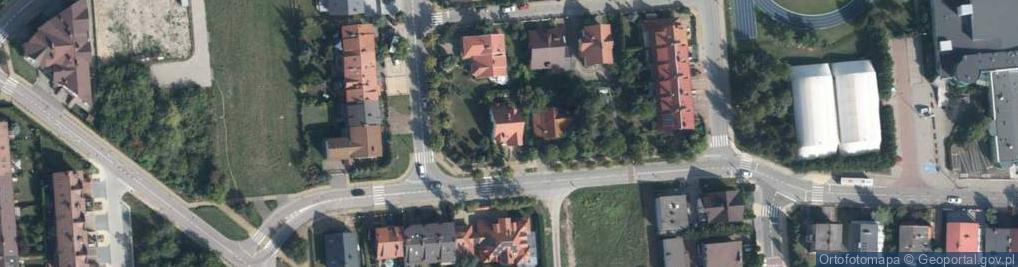 Zdjęcie satelitarne Orzechowa ul.