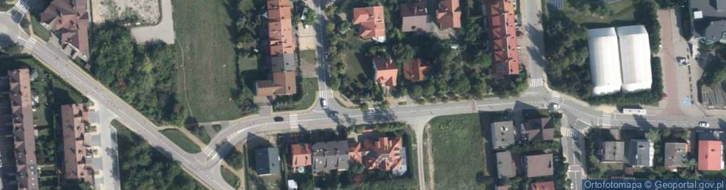 Zdjęcie satelitarne Orzechowa ul.