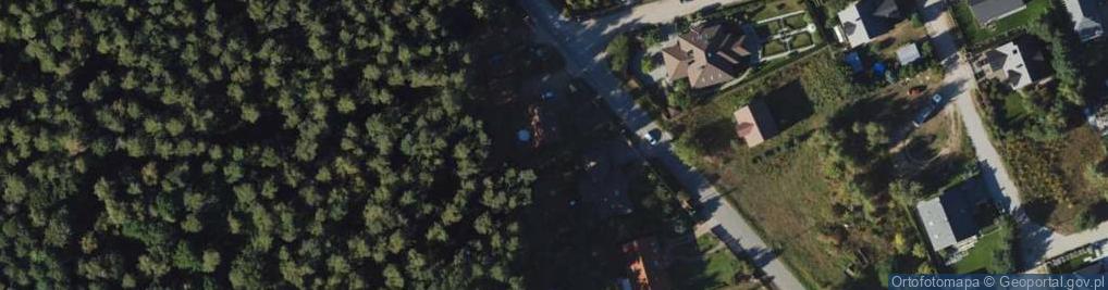 Zdjęcie satelitarne Ordynacka ul.
