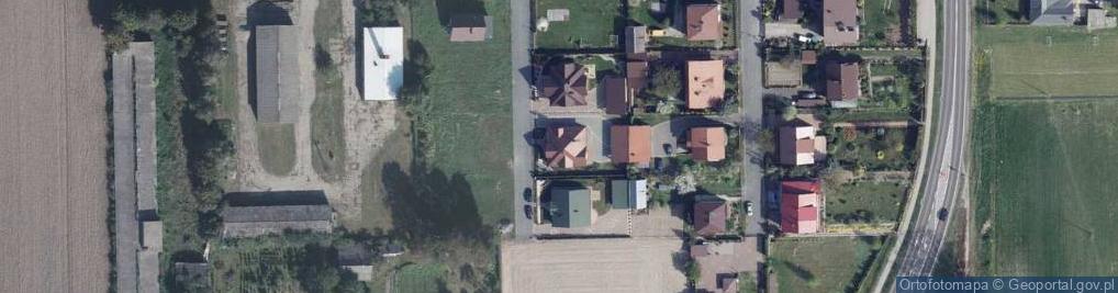 Zdjęcie satelitarne Orzechowa ul.