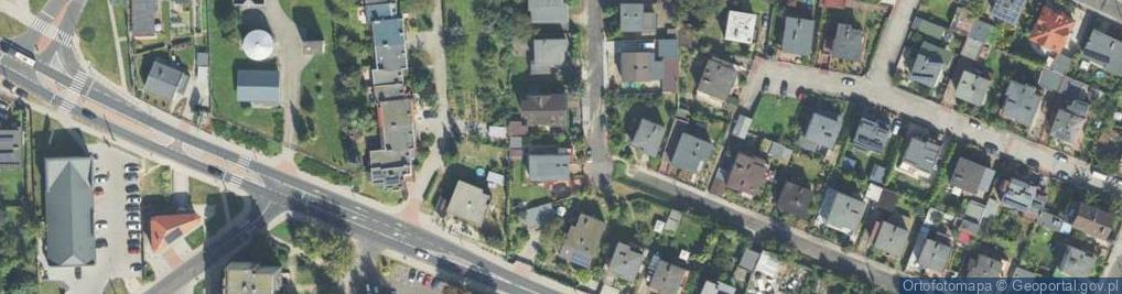 Zdjęcie satelitarne Orzechowa ul.