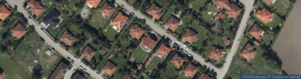 Zdjęcie satelitarne Orzechowa ul.