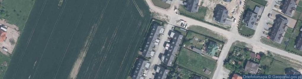 Zdjęcie satelitarne Orzechowa ul.