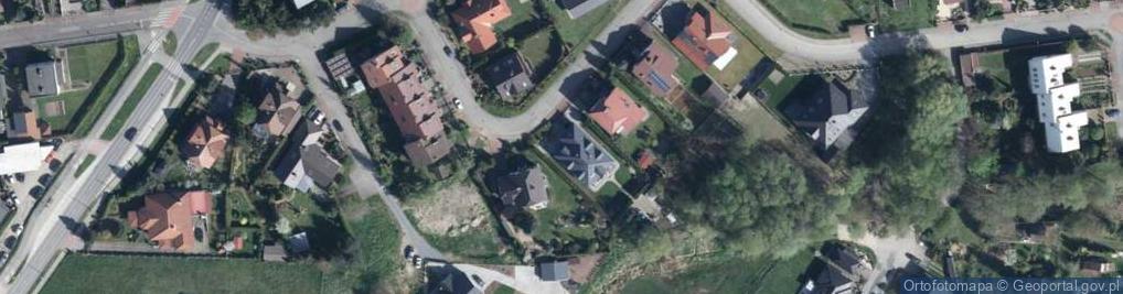 Zdjęcie satelitarne Orzechowa ul.