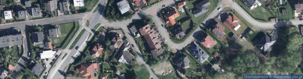 Zdjęcie satelitarne Orzechowa ul.
