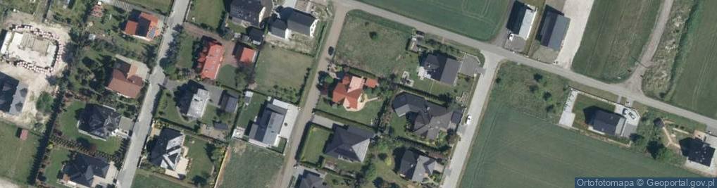 Zdjęcie satelitarne Orzechowa ul.