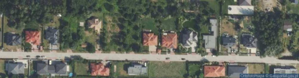 Zdjęcie satelitarne Orzechowa ul.