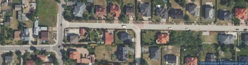 Zdjęcie satelitarne Orzechowa ul.