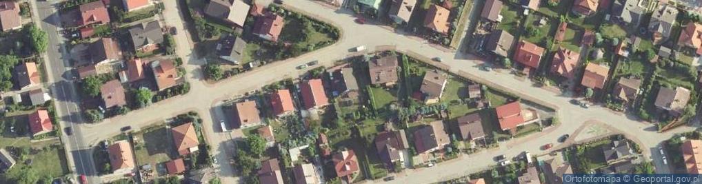 Zdjęcie satelitarne Orzechowa ul.