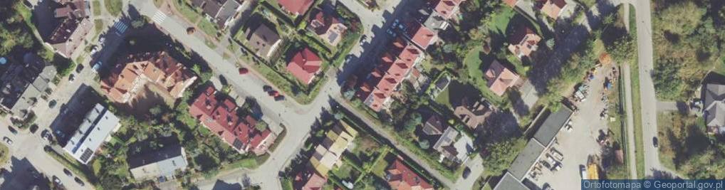 Zdjęcie satelitarne Orzechowa ul.