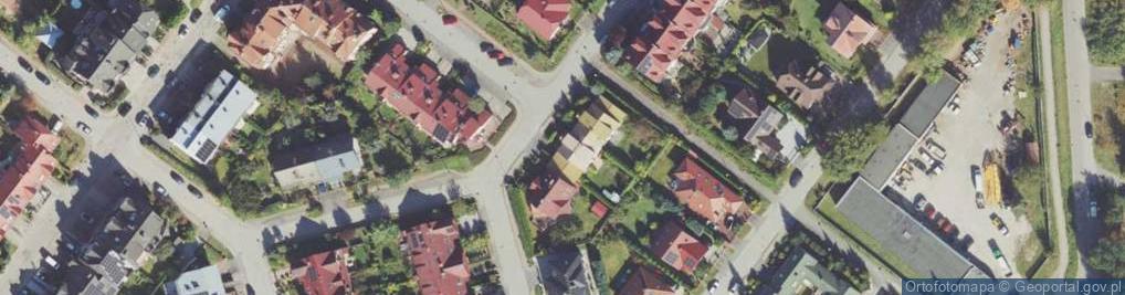 Zdjęcie satelitarne Orzechowa ul.