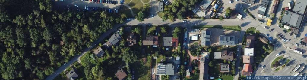 Zdjęcie satelitarne Orzechowa ul.
