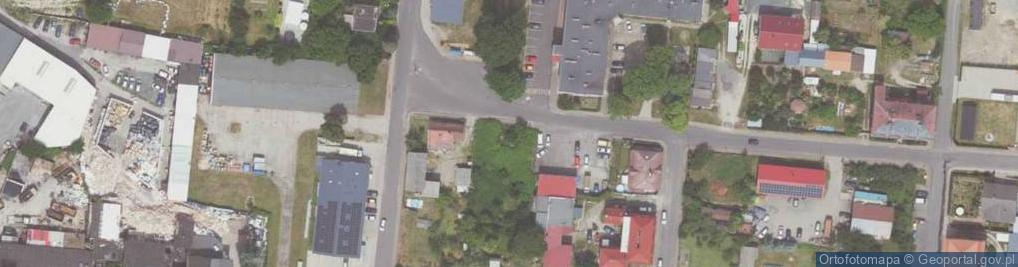 Zdjęcie satelitarne Orzechowa ul.