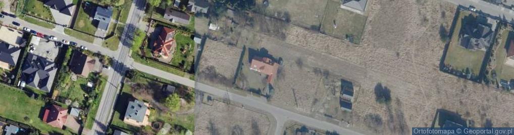 Zdjęcie satelitarne Orzechowa ul.