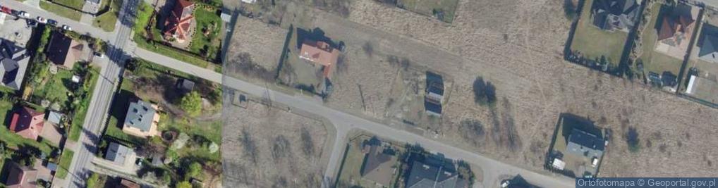 Zdjęcie satelitarne Orzechowa ul.