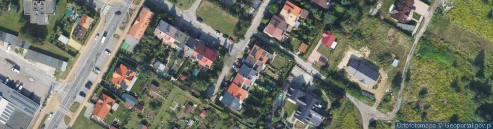 Zdjęcie satelitarne Orzechowa ul.