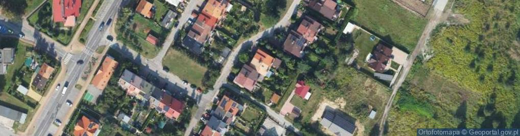 Zdjęcie satelitarne Orzechowa ul.