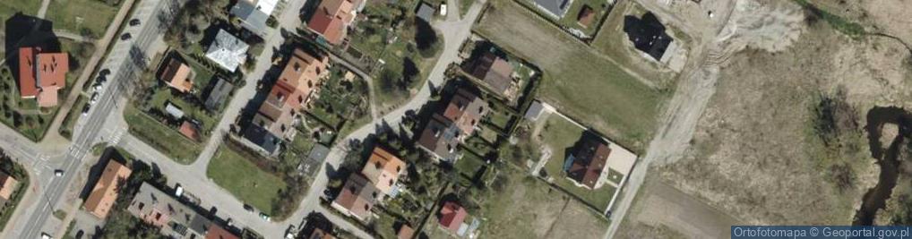 Zdjęcie satelitarne Orzechowa ul.