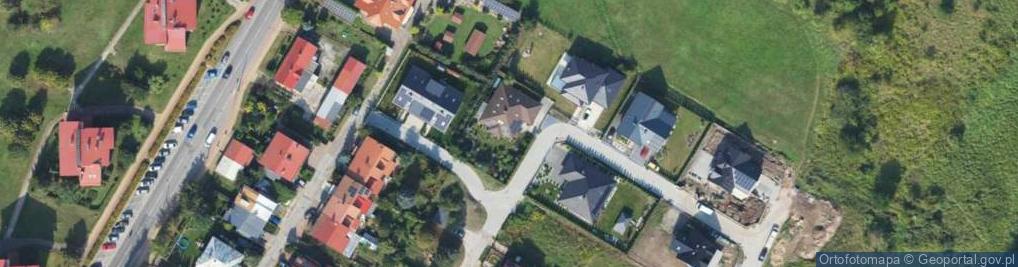 Zdjęcie satelitarne Orzechowa ul.