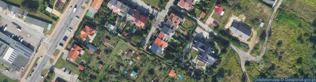 Zdjęcie satelitarne Orzechowa ul.