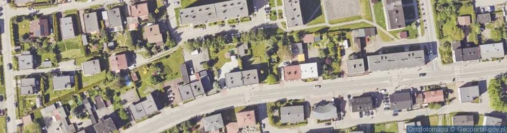 Zdjęcie satelitarne Orzeska ul.