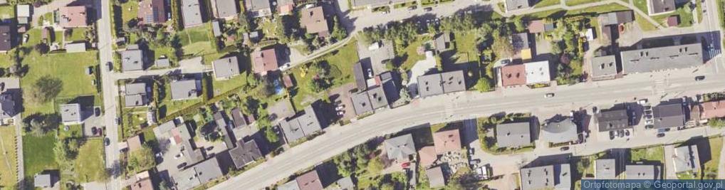 Zdjęcie satelitarne Orzeska ul.