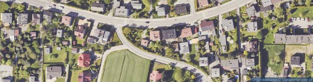 Zdjęcie satelitarne Orzeska ul.