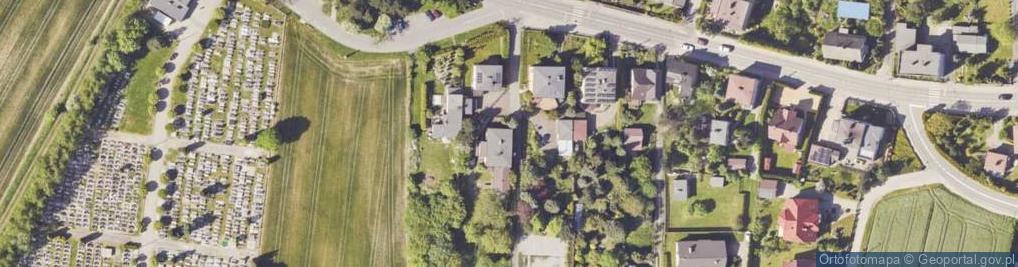 Zdjęcie satelitarne Orzeska ul.