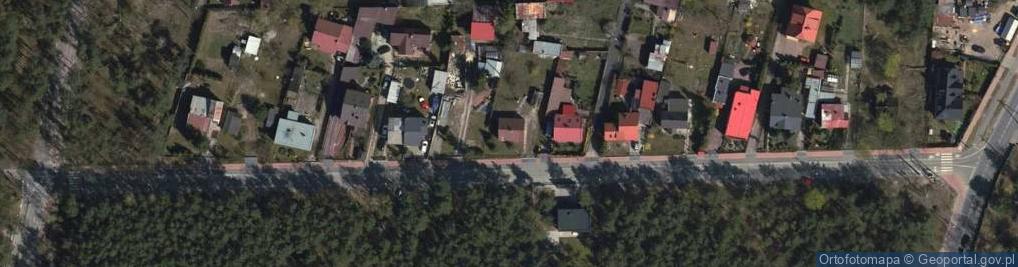 Zdjęcie satelitarne Orzechowa ul.