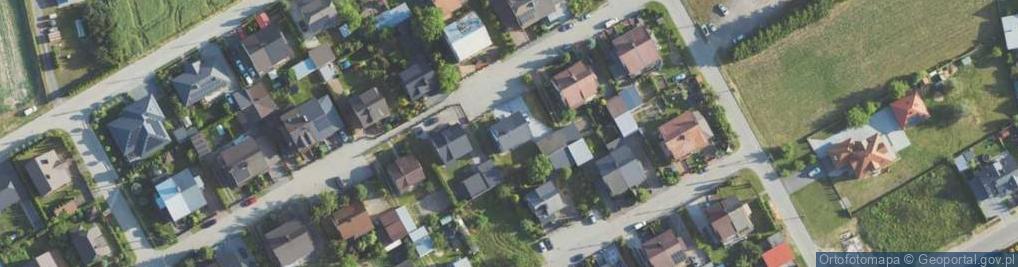 Zdjęcie satelitarne Orzechowa ul.