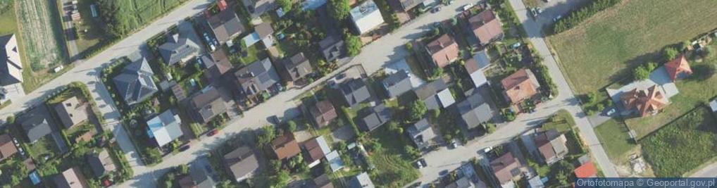 Zdjęcie satelitarne Orzechowa ul.