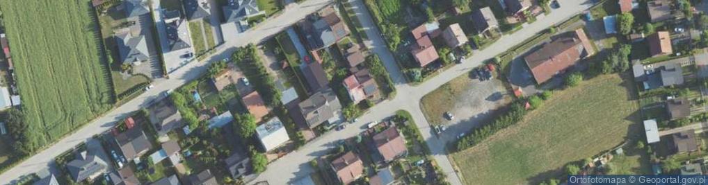 Zdjęcie satelitarne Orzechowa ul.