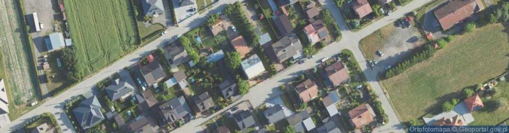 Zdjęcie satelitarne Orzechowa ul.