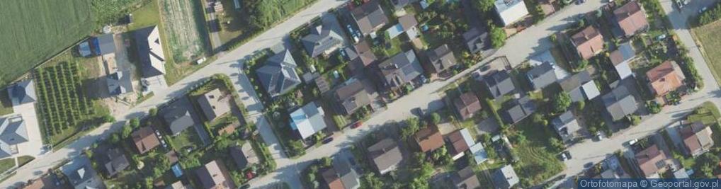 Zdjęcie satelitarne Orzechowa ul.