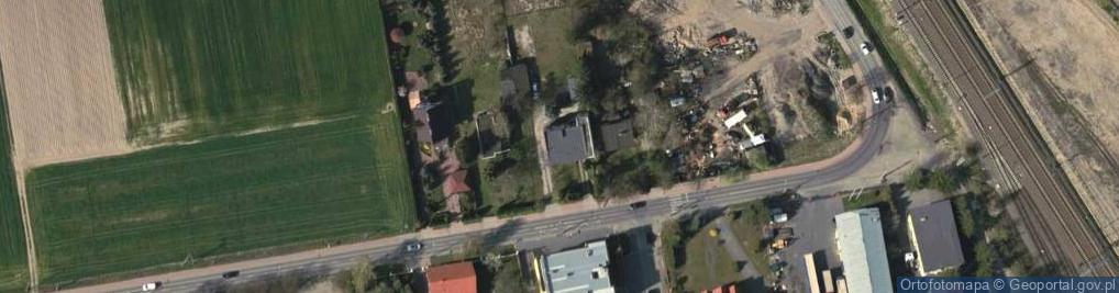 Zdjęcie satelitarne Orężna ul.