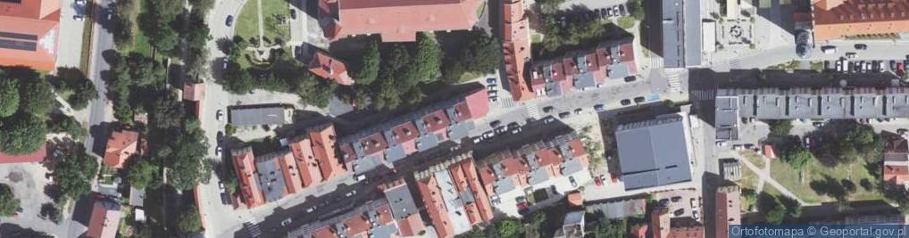 Zdjęcie satelitarne Orzeszkowej Elizy ul.