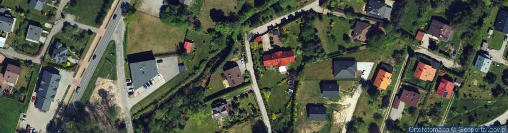Zdjęcie satelitarne Orzechowa ul.