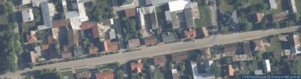 Zdjęcie satelitarne Orzeszowska ul.
