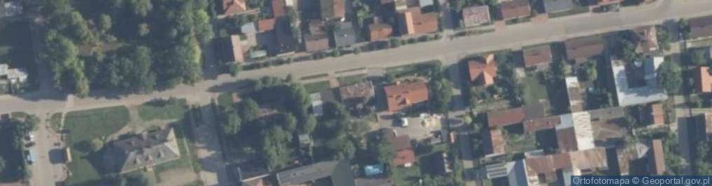 Zdjęcie satelitarne Orzeszowska ul.