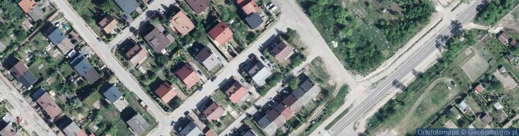Zdjęcie satelitarne Orzechowa ul.