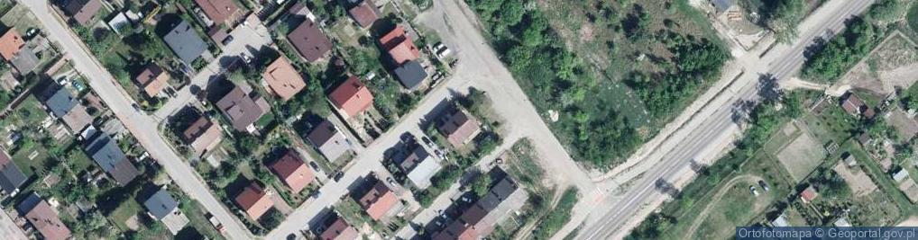 Zdjęcie satelitarne Orzechowa ul.